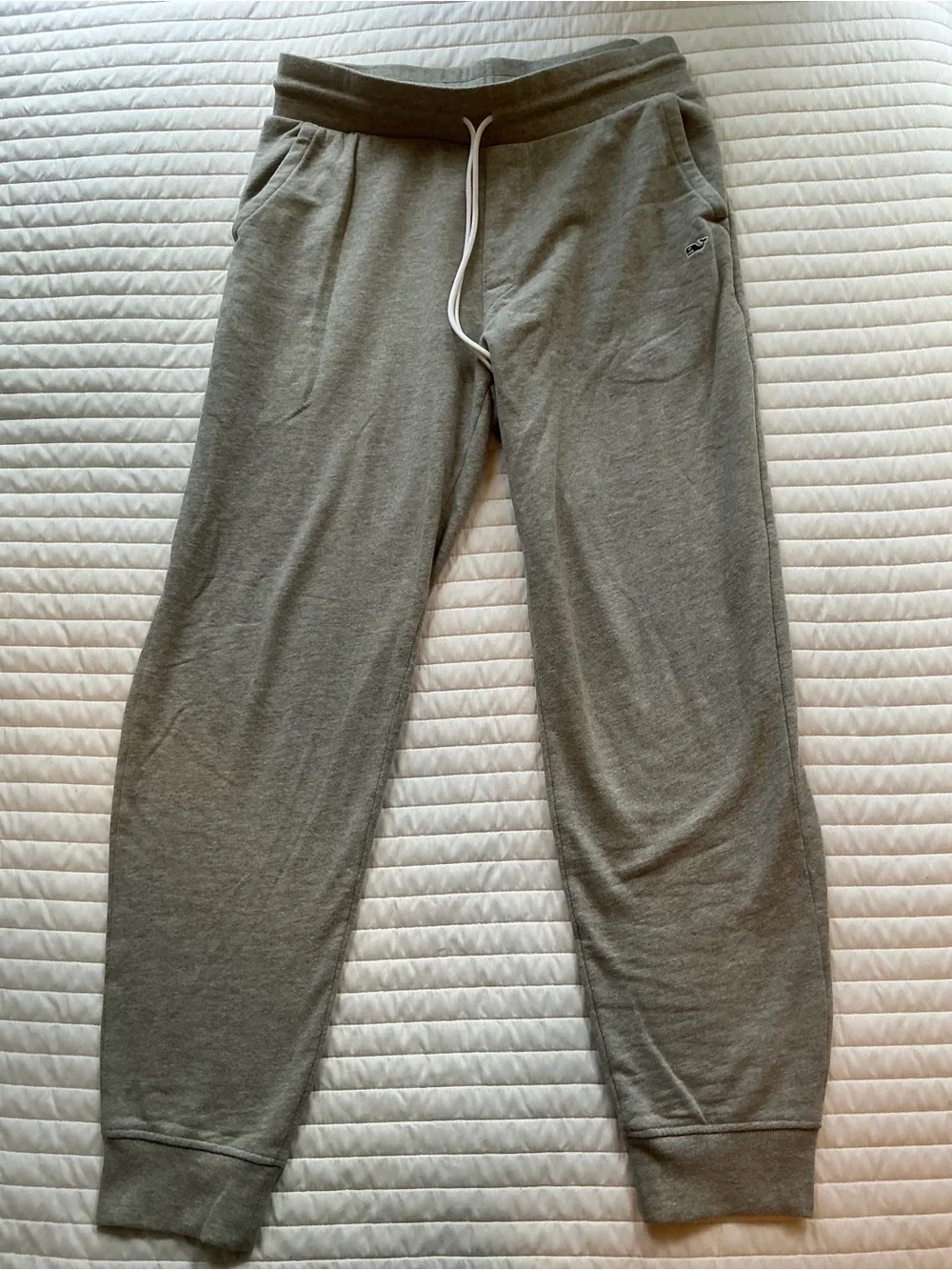 Vineyard Vines Men's Light Heather Gray Jogger Sweatpants